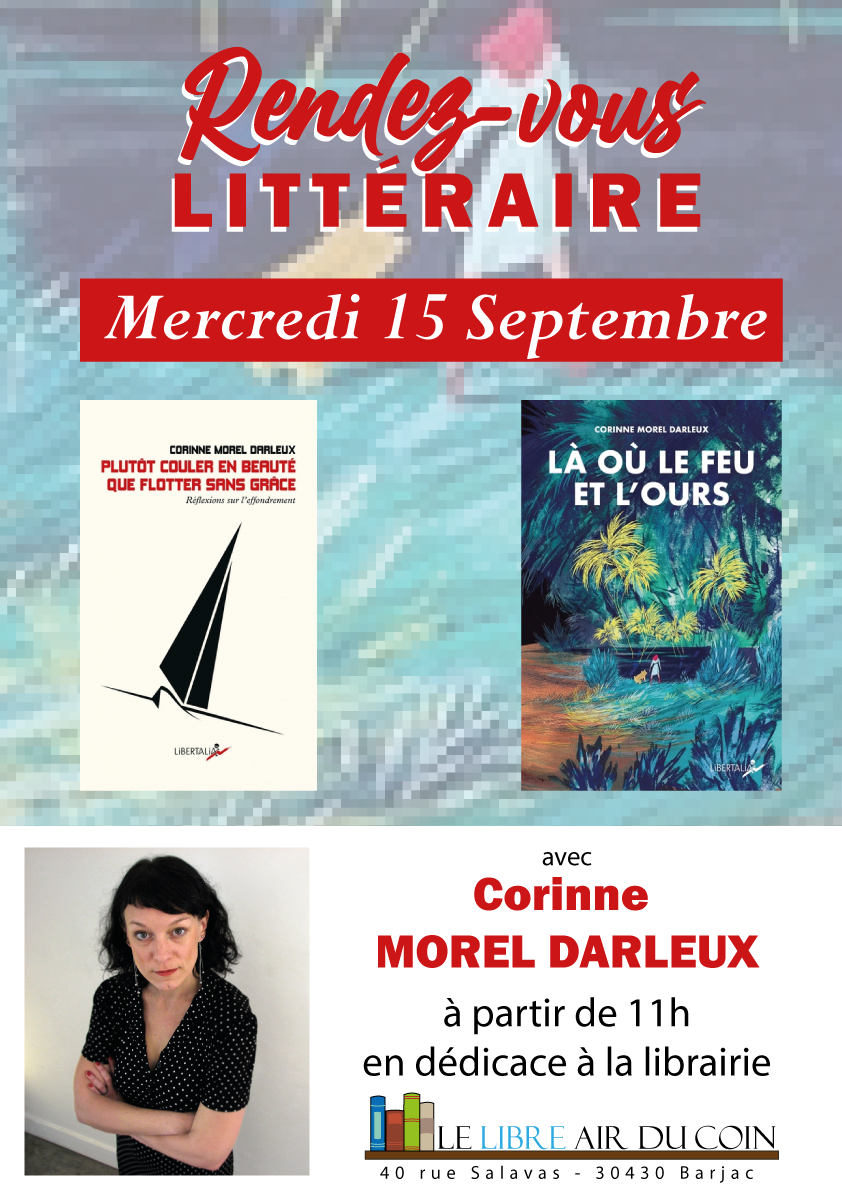 Rencontre littéraire « Le libre air du coin  » à Barjac