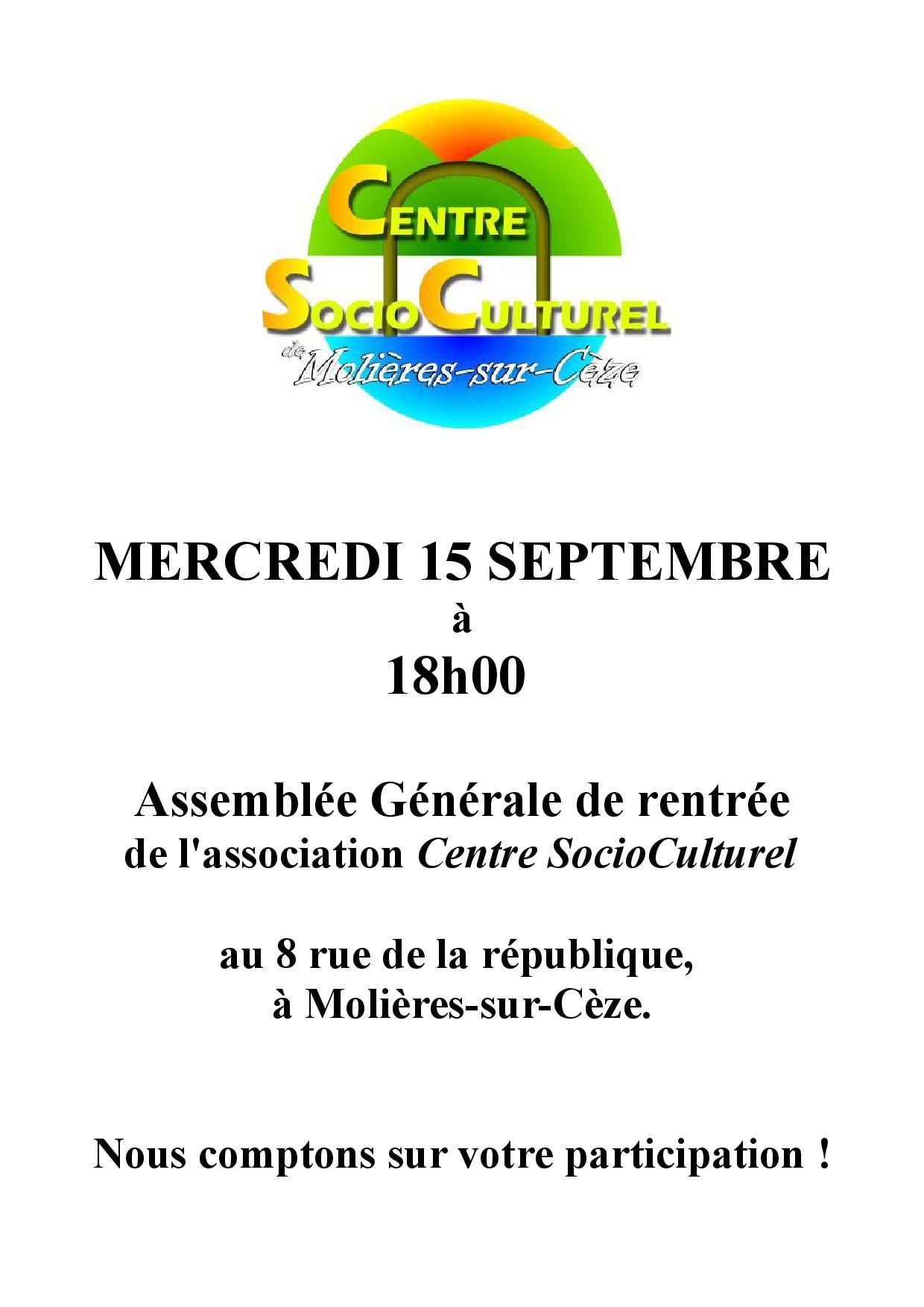 Centre SocioCulturel à Molières-sur-Cèze