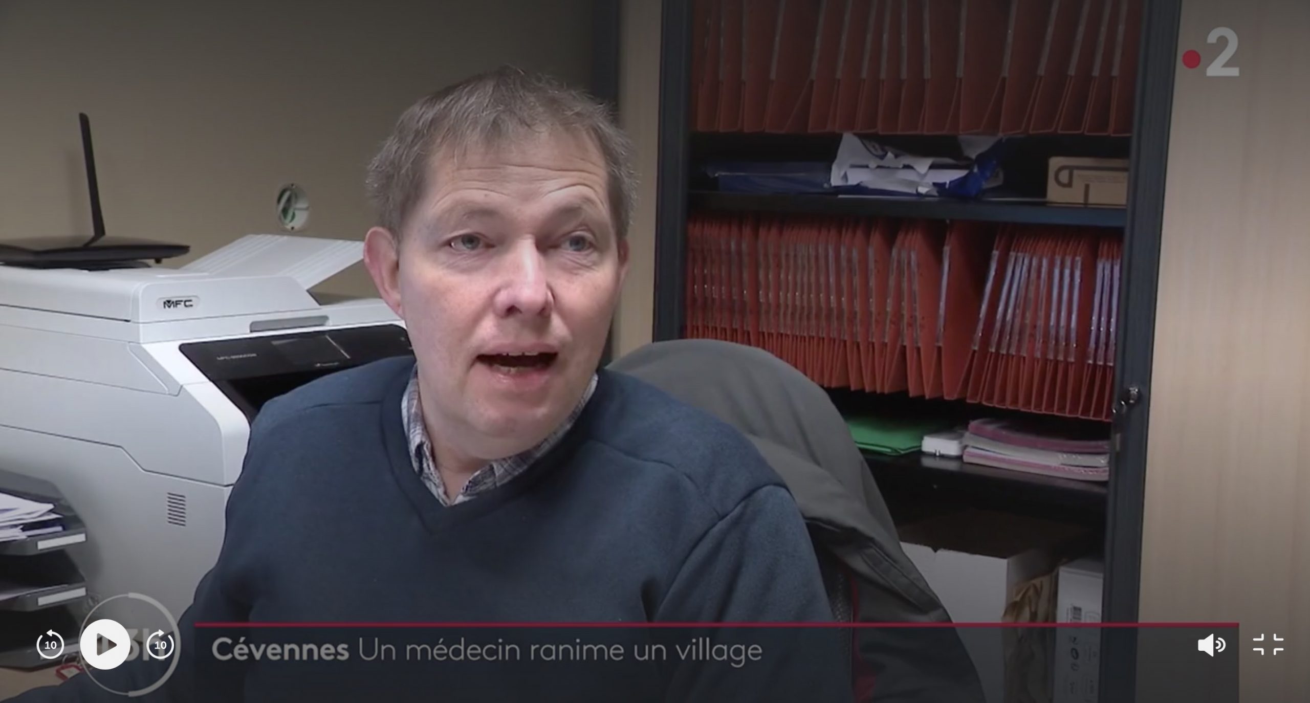 Le village de Gagnières réanimé grâce à un médecin