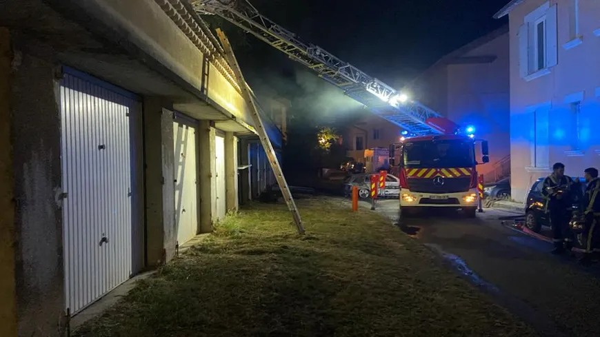 Molières-sur-Cèze : Un homme brûlé au dos après l’incendie d’un garage