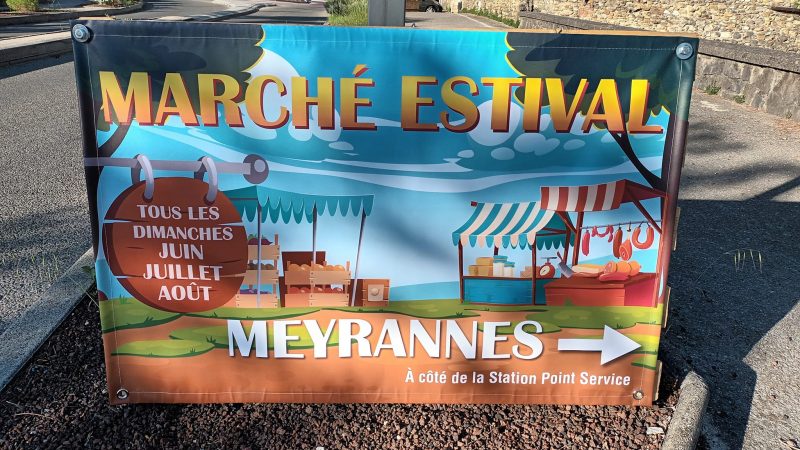 Meyrannes : Marché estival est annulé