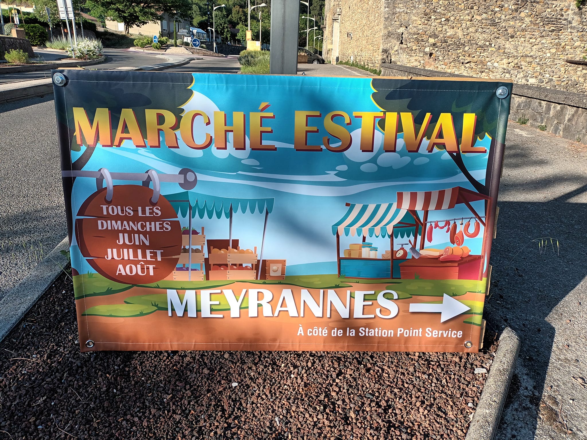 Meyrannes : Marché estival est annulé
