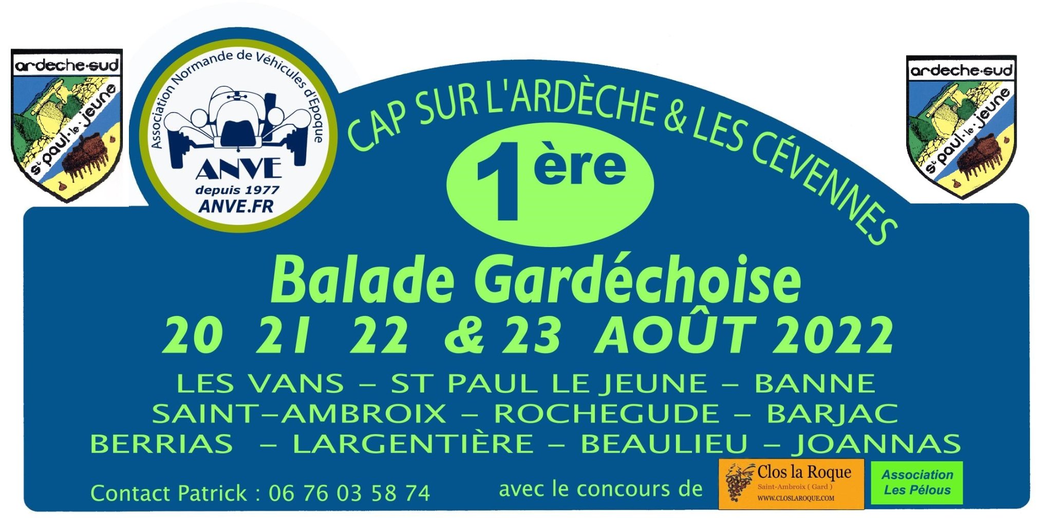 Saint-Paul-le-Jeune : 1ère édition du rallye « Balade Ardéchoise »