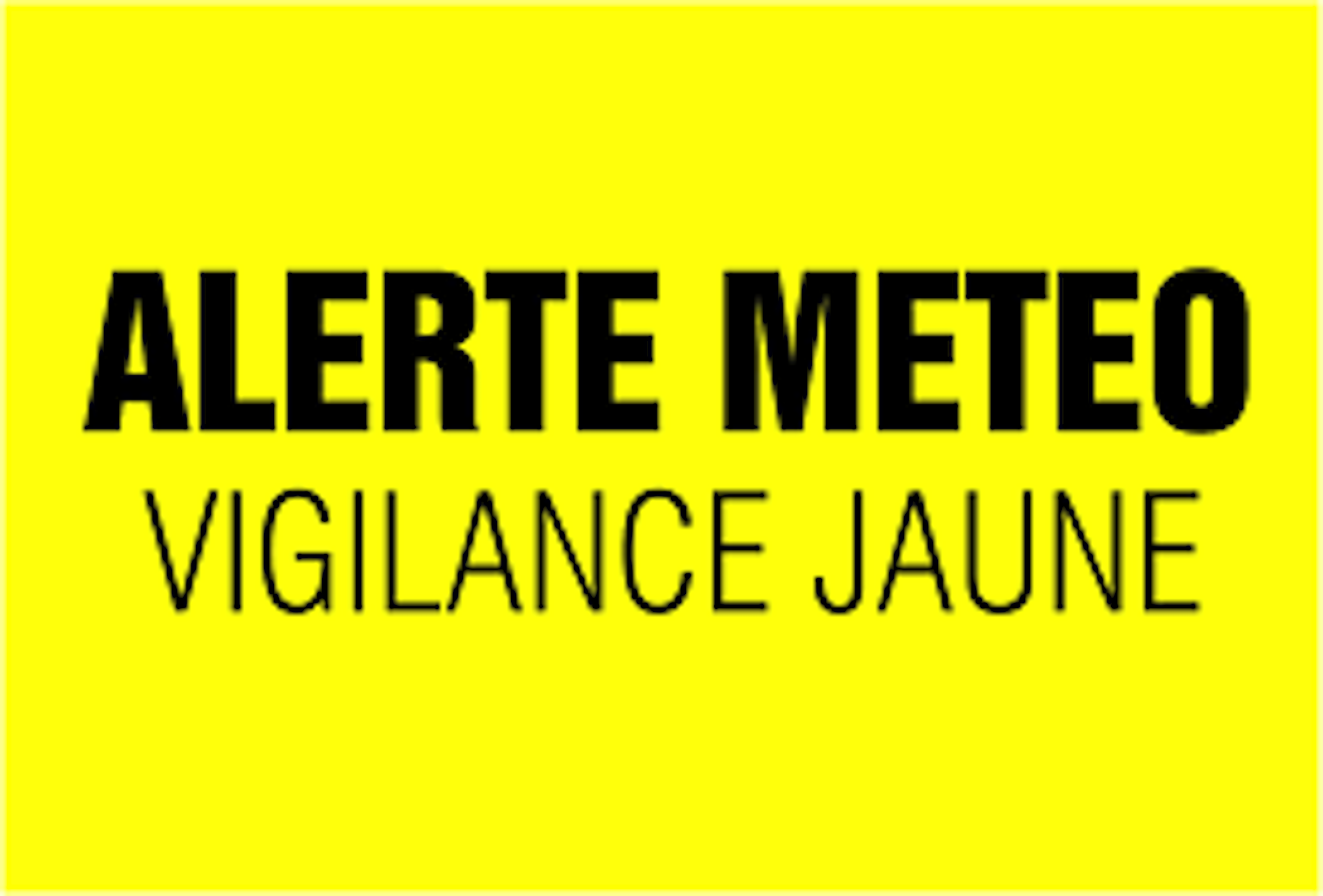 Meteo : vigilance jaune 